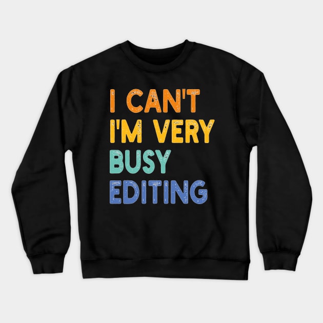 i can't i'm very busy editing Crewneck Sweatshirt by mdr design